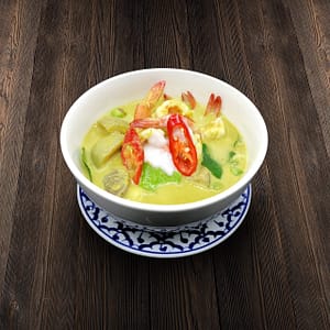 Thai Food Delivery Kuala Lumpur Green Curry Prawn