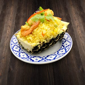 Thai Food Delivery Kuala Lumpur Thai Pineapple Fried Rice with Shrimp